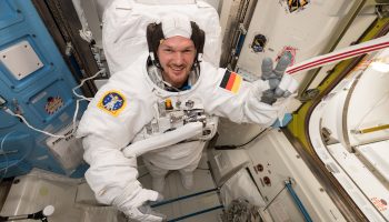 Suit check for Alexander. Credits: ESA/NASA