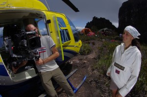 BBC documentary in Venezuala. Credits: La Venta-V. Crobu