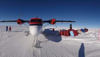 Twin Otter refueling