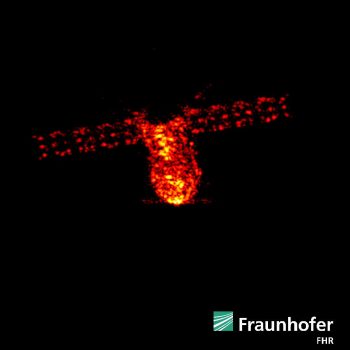 Tiangong-1 seen at an altitude of about 161 km by the powerful TIRA research radar operated by the Fraunhofer Institute for High Frequency Physics and Radar Techniques (FHR) near Bonn, Germany. Image acquired on the morning of 1 April 2018, during one of the craft's final orbits. Credit: Fraunhofer FHR