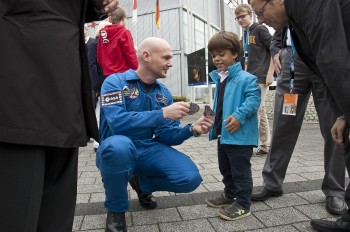 During German Space days 2013. Credit: DLR 