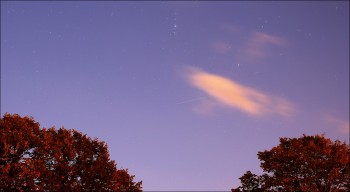 International Space Station seen by Marco Langbroek in The Netherlands, 2012.