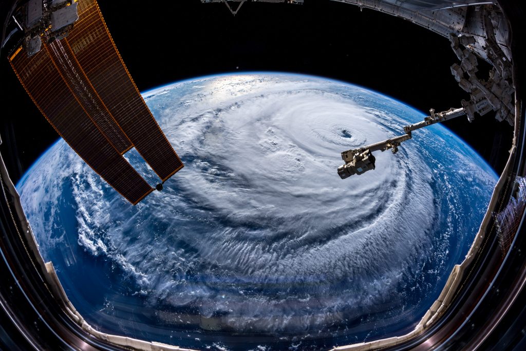 Wide-angle view. Credits: ESA/NASA–A. Gerst