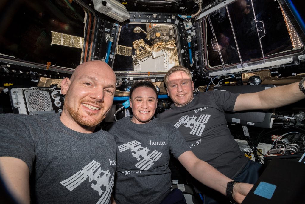 International Space Station crew. Credits: ESA/NASA