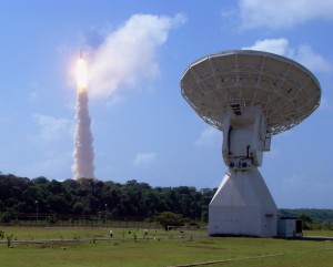 ESA's 15m tracking station at Kourou
