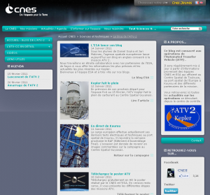 CNES ATV blog