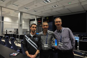 Fabien, Jari and Daniel at ATV-CC