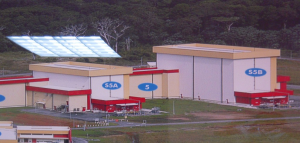 S5B hall at CSG Kourou with ATV-3 inside for fuelling. Credit: ESA/C. Beskow