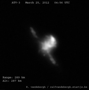 ATV-3 seen from ground 25 March 2012 04:56UT Copyright/Credit: Ralf Vandebergh