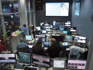 Engineering Support Team (EST) room at ATV-CC for ATV-3 launch Credit: ESA/C. Beskow