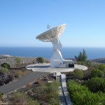 ESA's 15m ESTRACK antenna at Maspalomas, Spain. Credit: ESA
