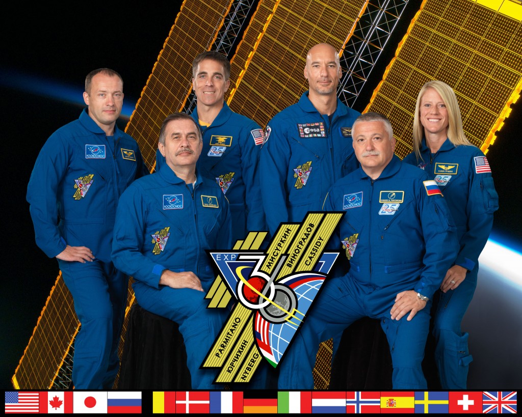 Expedition 36 crew members Credit: NASA