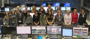 The female colleagues. Credit: ESA