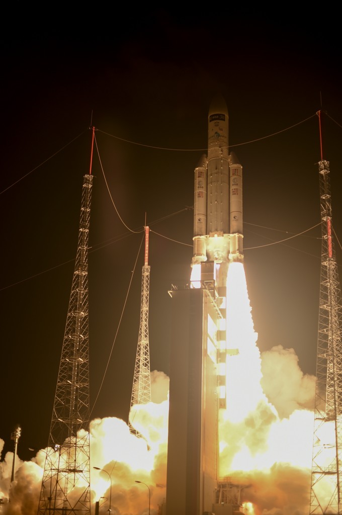 Ariane 5 VA219 launch with ATV-5