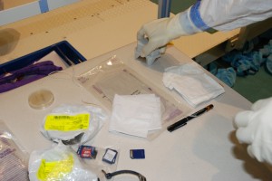 'Bioburden' samples from ATV cargo. Credit: ESA
