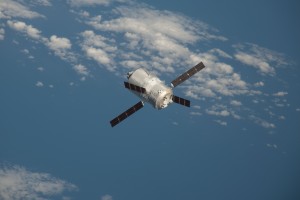 ATV-3 approaches Station. Credits: ESA/NASA