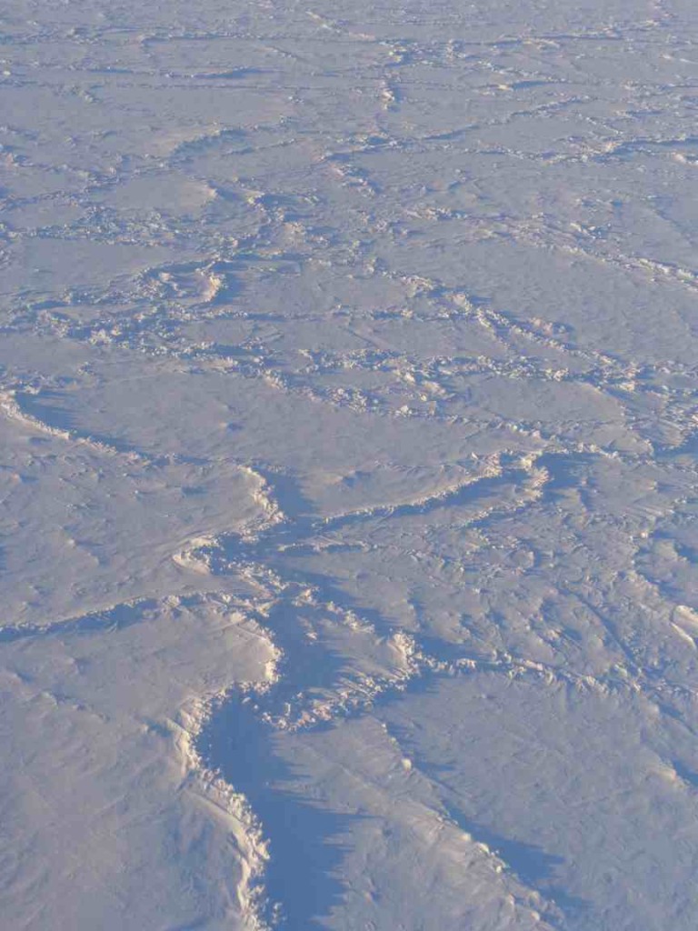 Arctic sea ice at 86°N. (courtesy Mark Drinkwater, ESA)