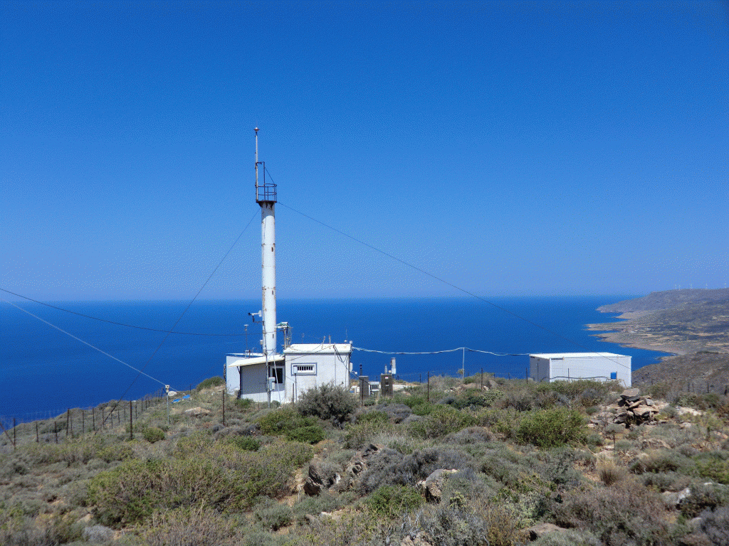 The Finokalia site on Crete. (ESA)