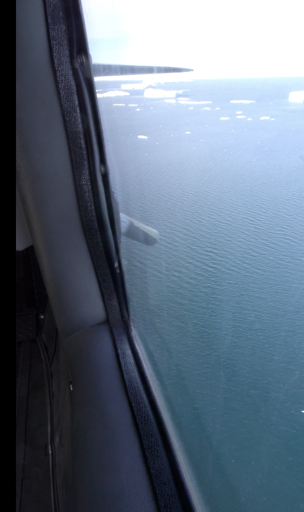 Buoy exiting the aircraft. (DTU)