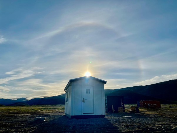 Magnetometer house, or angel? (DTU Space-Anna Willer)