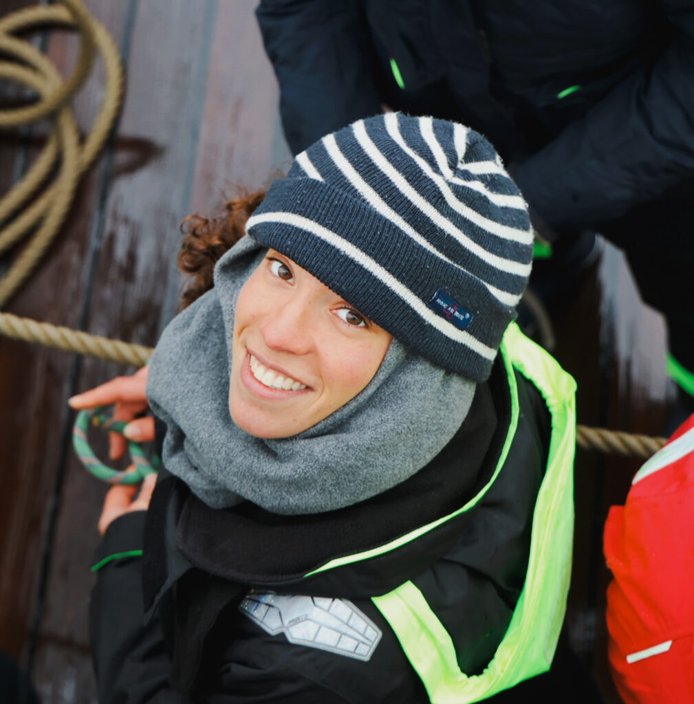 Student, Inès Louise Marion Larroche. (Ocean Media Lab)