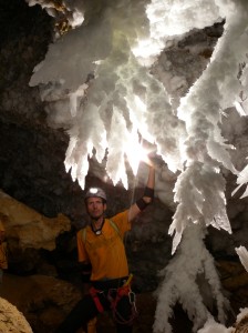 Dazzling gypsum chandeliers in Lechuguilla Cave, USA. Credit: Lukas Plan.