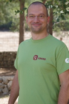 Antonio Fortunato during CAVES 2013. Credits: ESA-V. Crobu