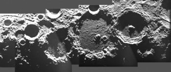 Lunar polar craters seen by ESA's Smart-1 satellite. Credits: ESA/SMART-1/AMIE camera team/Space Exploration Institute,CC BY-SA 3.0 IGO