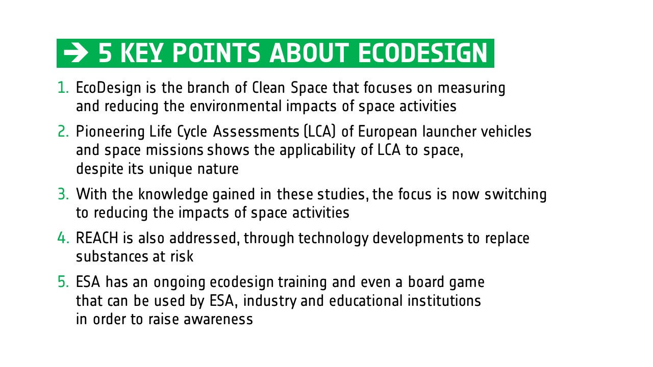 5 KEY POINTS ABOUT ECODESIGN