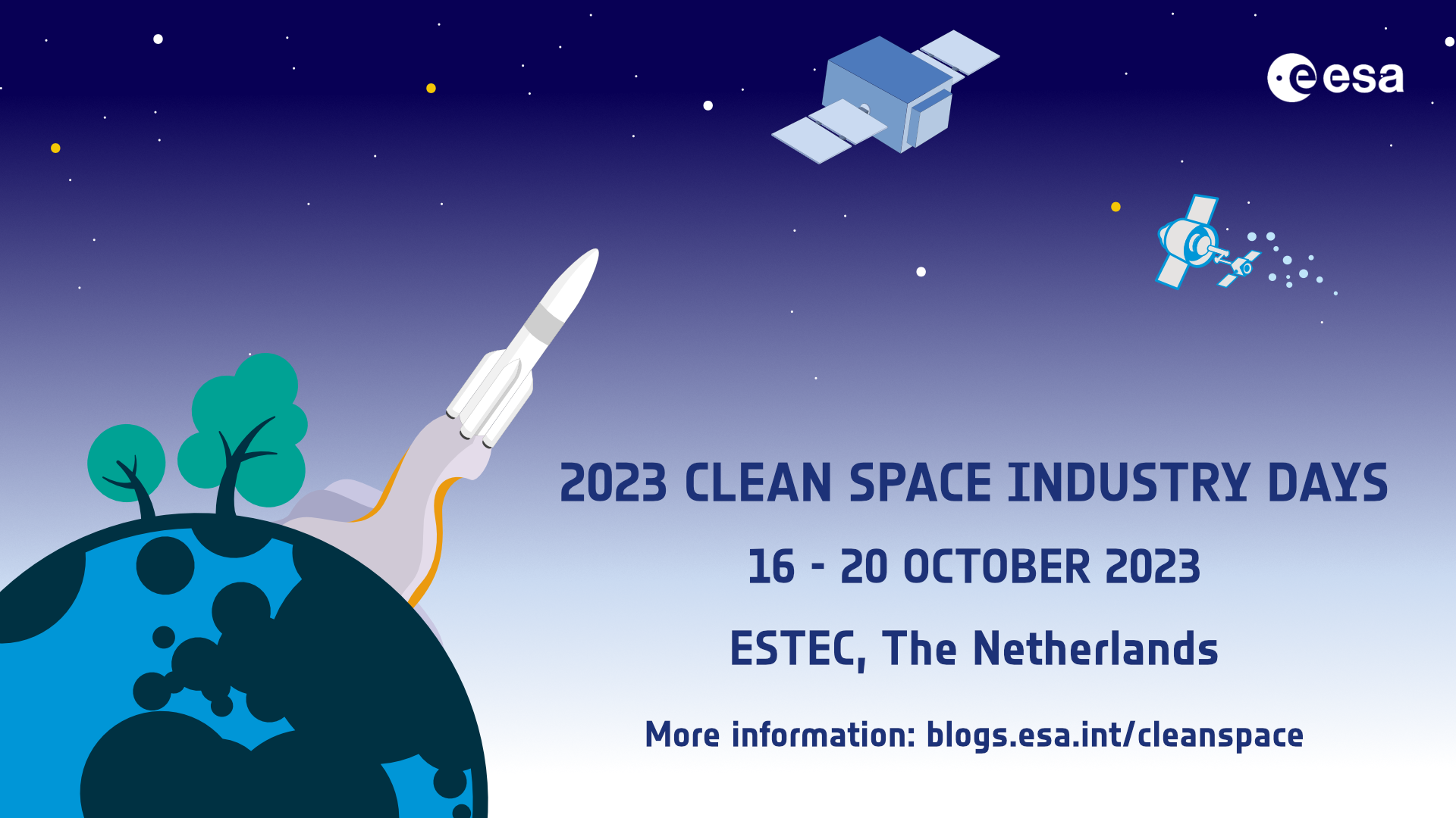 Join The Esa Clean Space Industry Days 2023 The Clean Space Blog