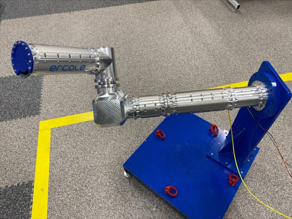 Innovation is in the details, like these two joints of the robotic arm.