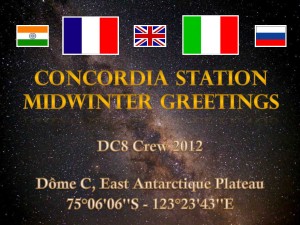 Concordia Station Midwinter Greeting