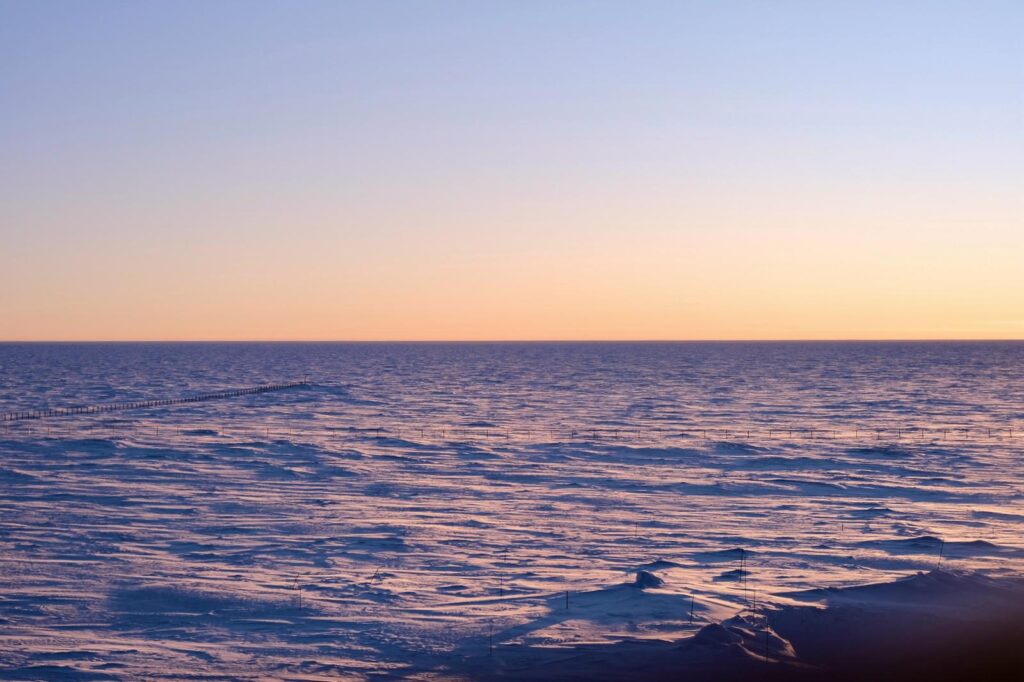 Twilight. Credit: ESA/IPEV/PNRA-J. Lacrampe, N. Purvis
