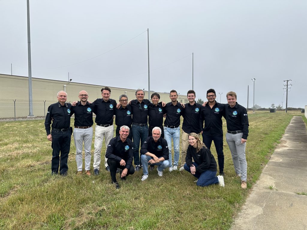 Launch campaign team in Vandenberg. (ESA)