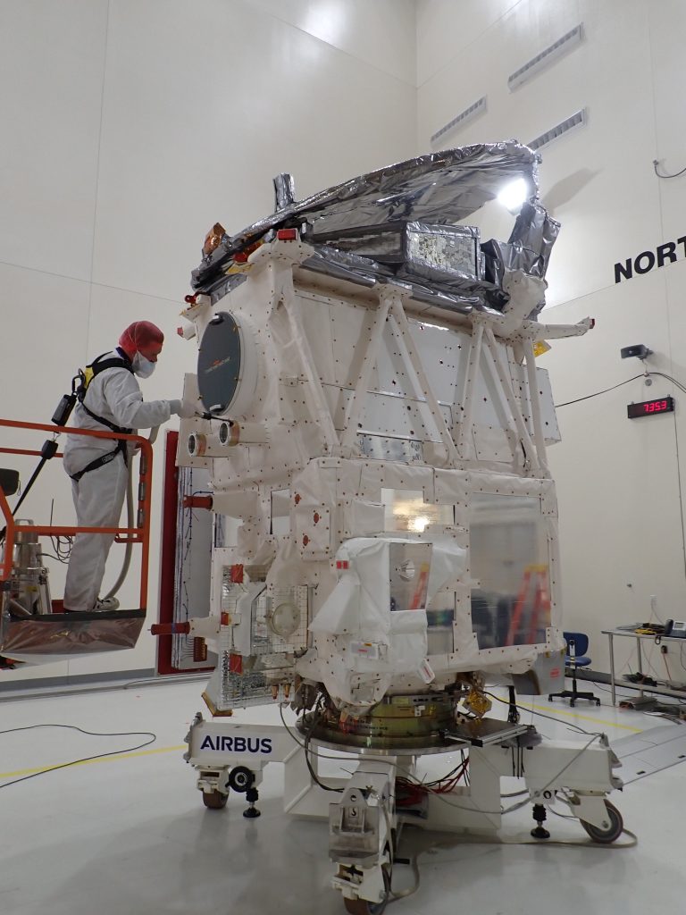 More cleaning. (ESA)