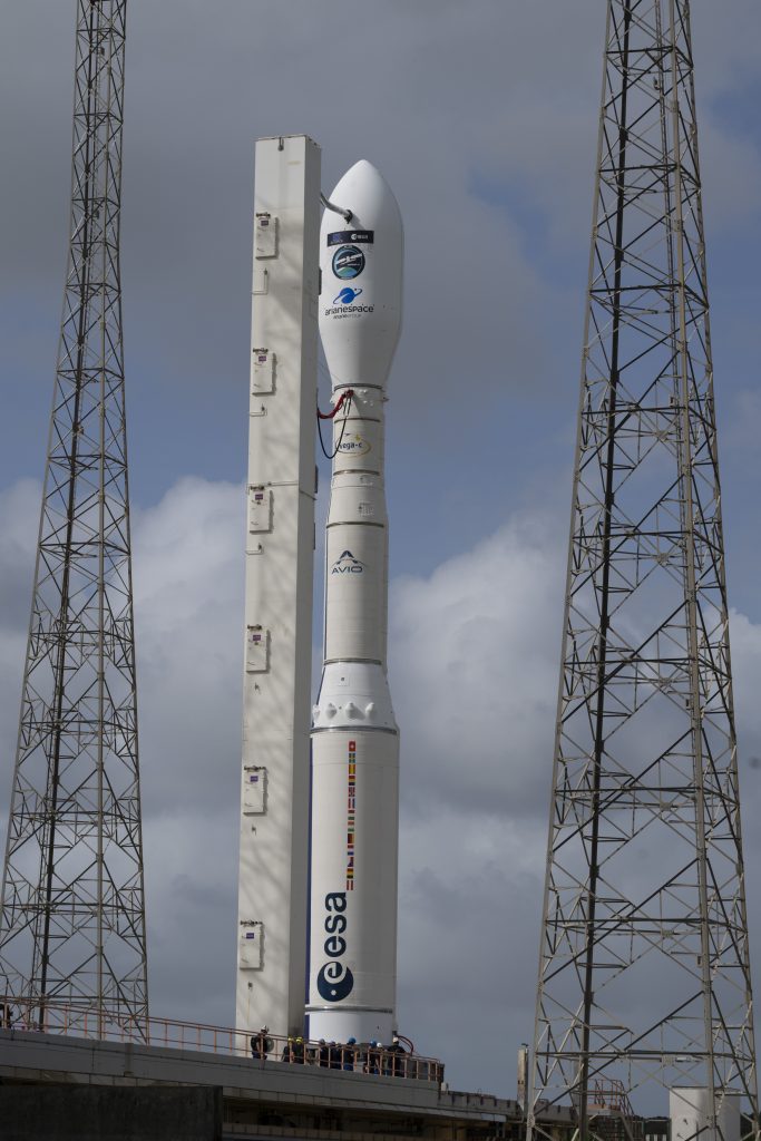 Sentinel-1C ready for launch. (ESA–S. Corvaja)