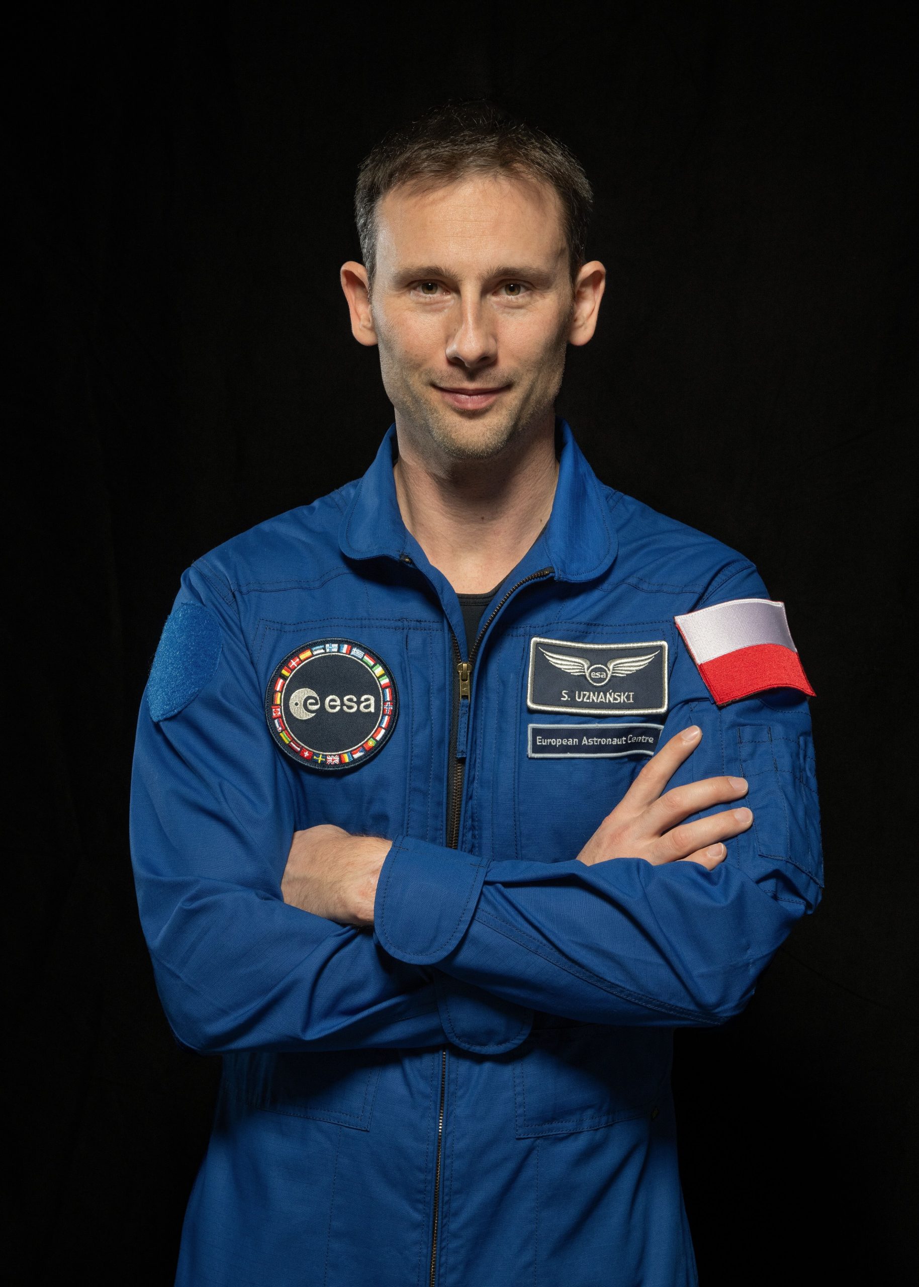 Portrait of Sławosz Uznański from the ESA astronaut class of 2022. Credits: ESA - P. Sebirot