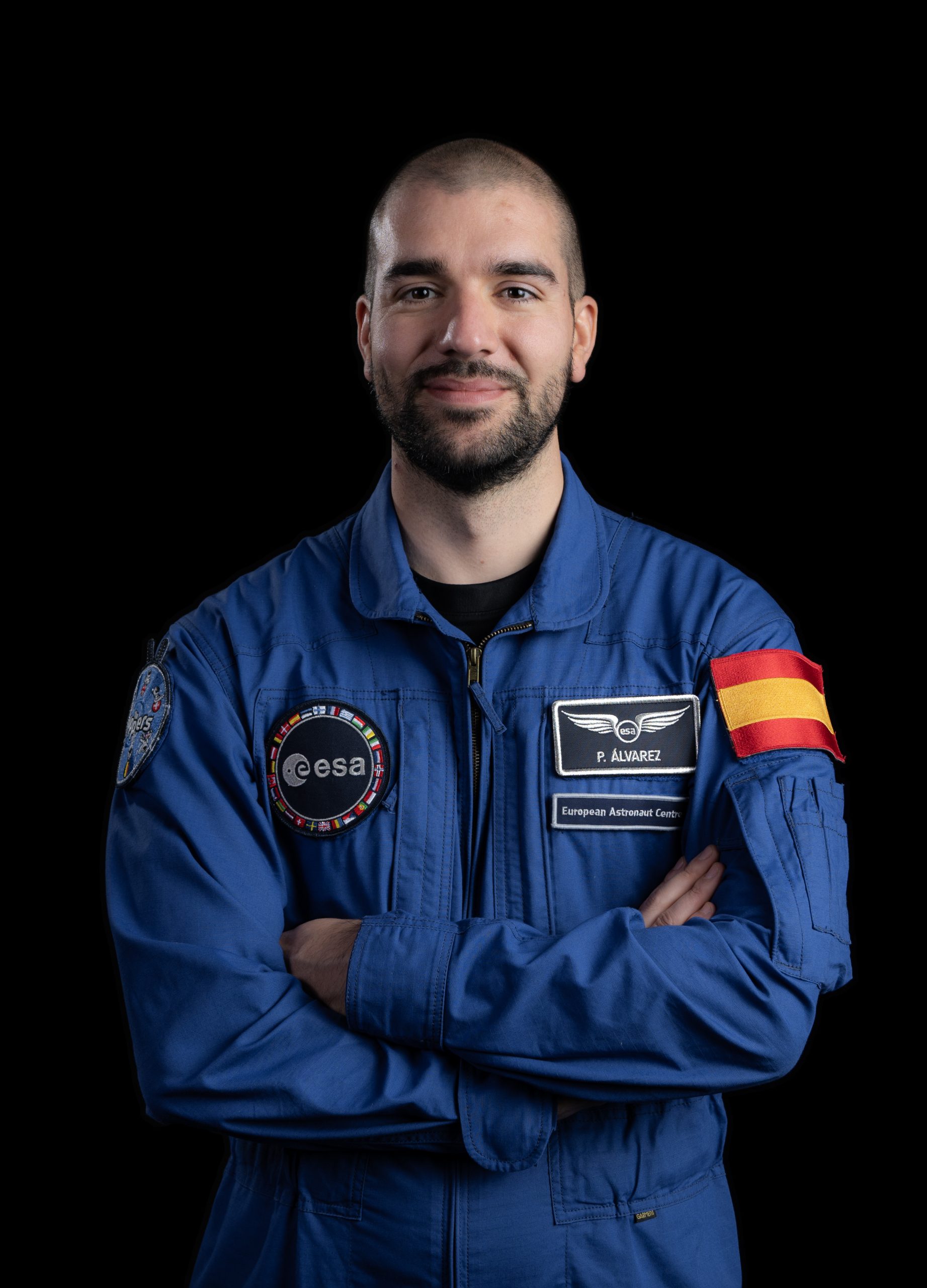 Portrait of ESA astronaut Pablo Álvarez Fernández. Credit: ESA – A. Conigli