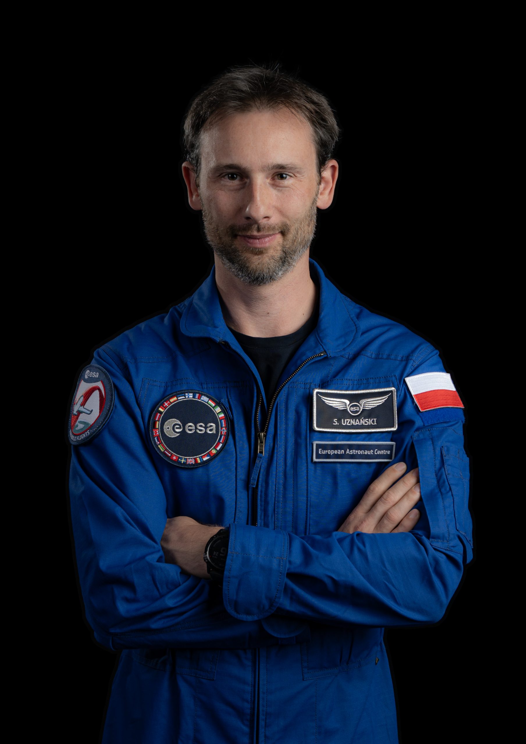 Astronaut portrait - Sławosz Uznański. Credits: ESA - A. Conigli