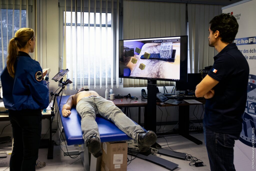 The EcoFinder-2 experiment was presented during ESA astronaut Sophie Adenot’s visit to CNES in Toulouse, France. Credits: CNES - O. Alexandre