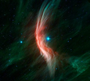Giant star Zeta Ophiuchi. Courtesy NASA/JPL-Caltech