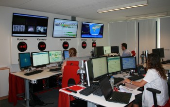 Danish Aerospace Company control room. Credits: Danish Aerospace Company 