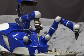 Interact rover with touch-sensitive 'hands'. Credits: ESA