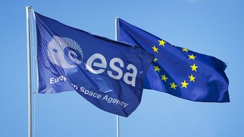 Flags ESA and EU