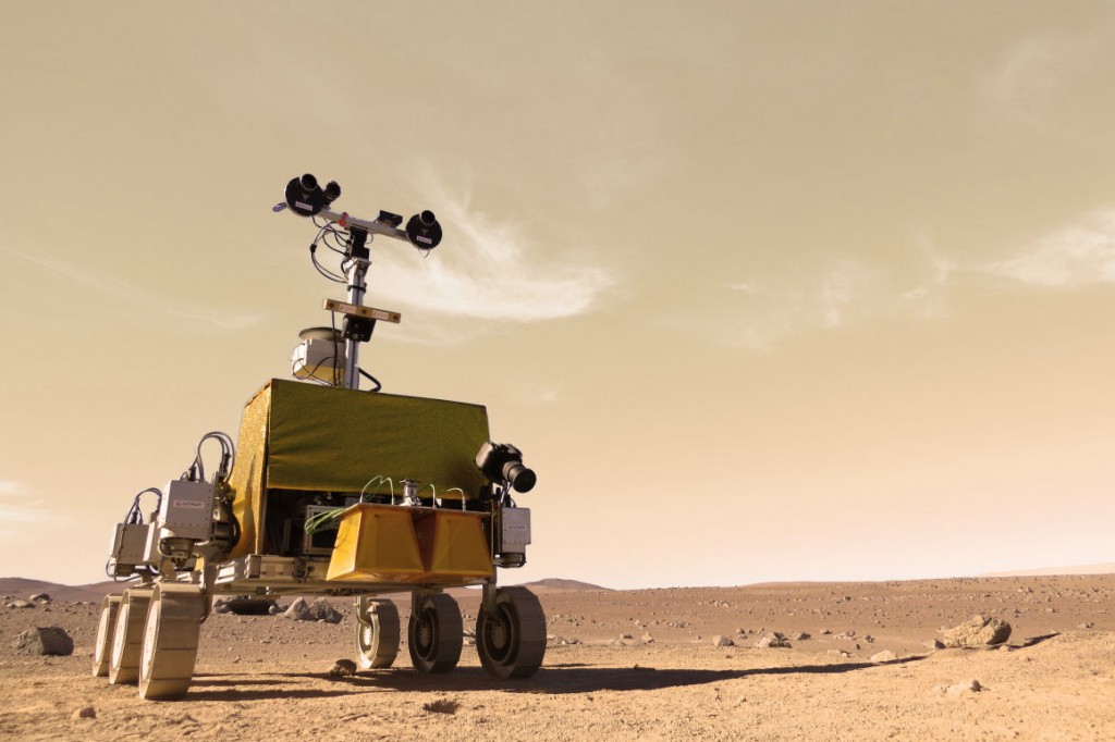 Bridget Rover that Tim Peake will drive from space (false colours). Credits: Airbus