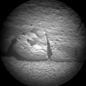 ChemCam image of Rocknest3 relayed by Mars Express Credit: NASA/JPL-Caltech/LANL/CNES/IRAP