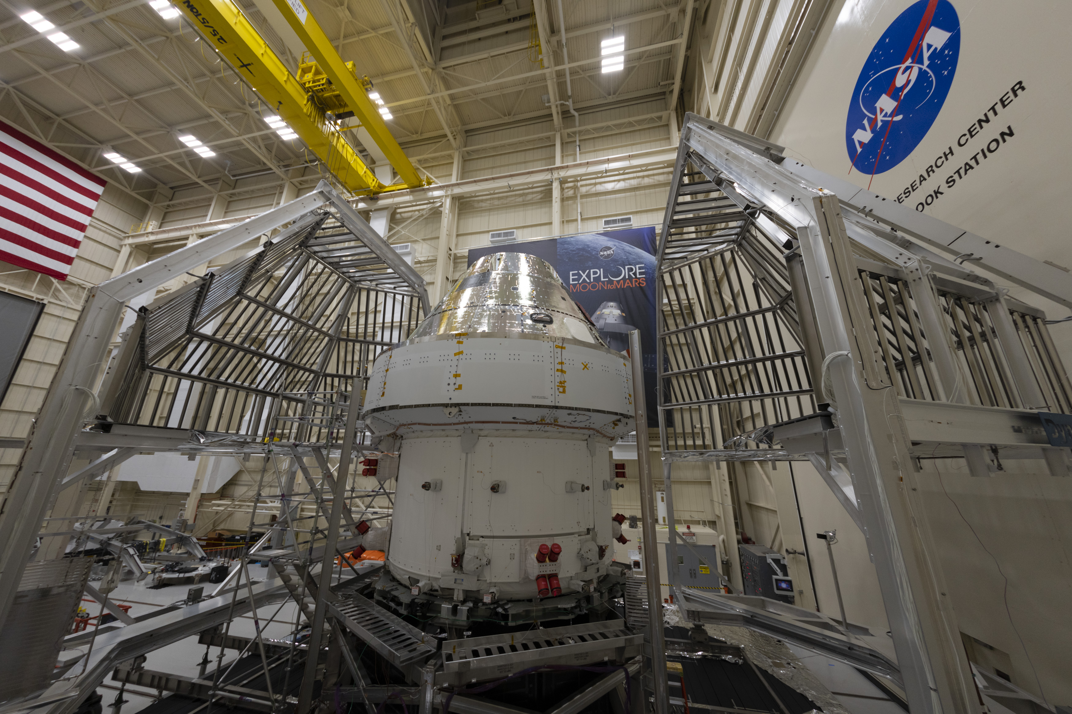 Preparing thermal-vacuum test at Plum Brook – Orion blog