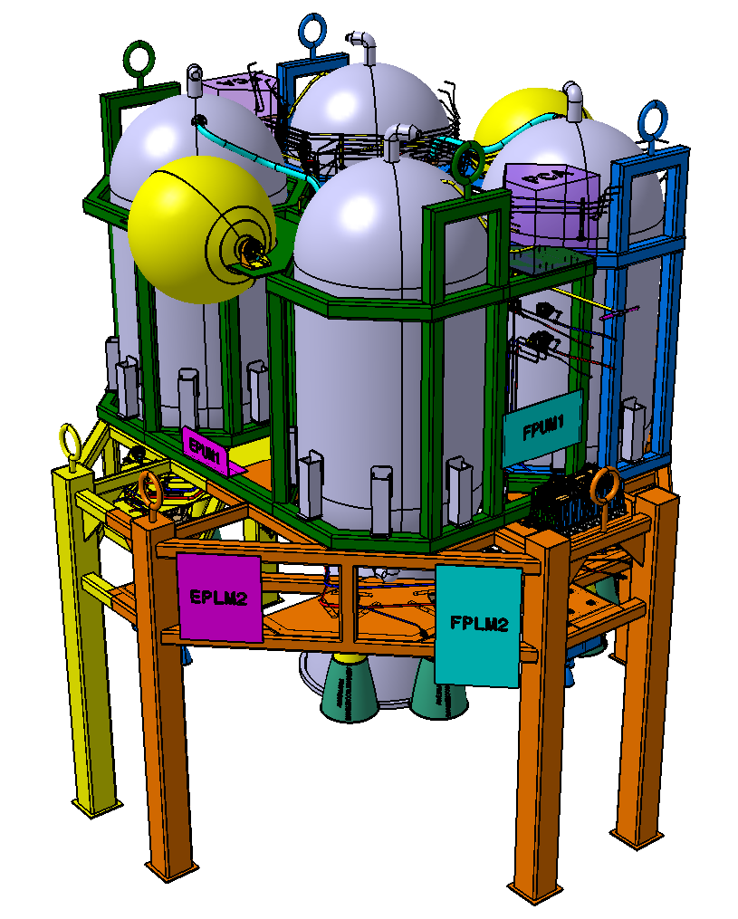 PQM CAD model showing how the sketch evolved into this model made for the October 2014 preliminary concept review in White Sands Test Facility. After the review the design was finalised. Credits: Airbus