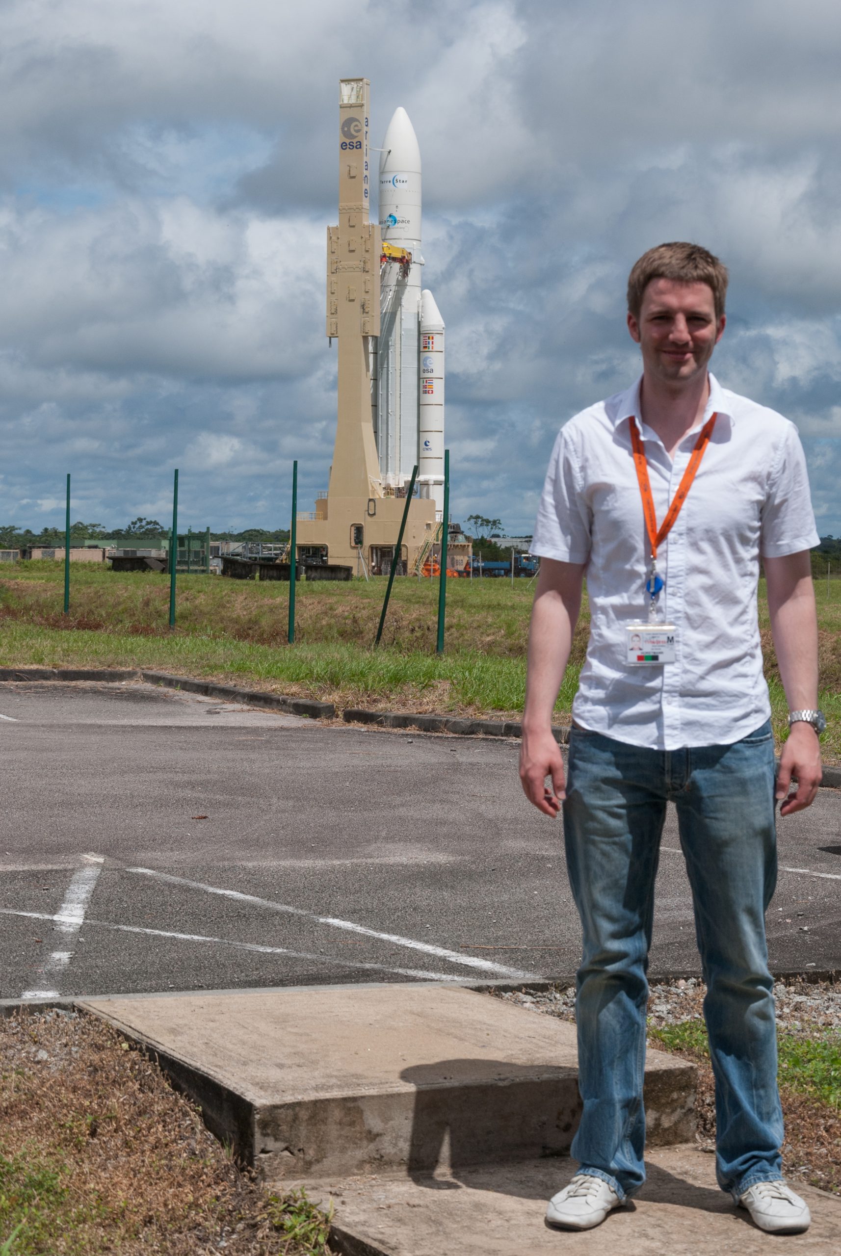 Ariane 5 rocket at Europe's spaceport in Kourou, French Guiana. Credit: Jan-Henrik Horstmann