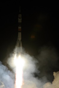 Launch of the Soyuz TMA-03M on 21 December 2011